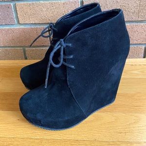Suede Platform Shoes (Aldo)